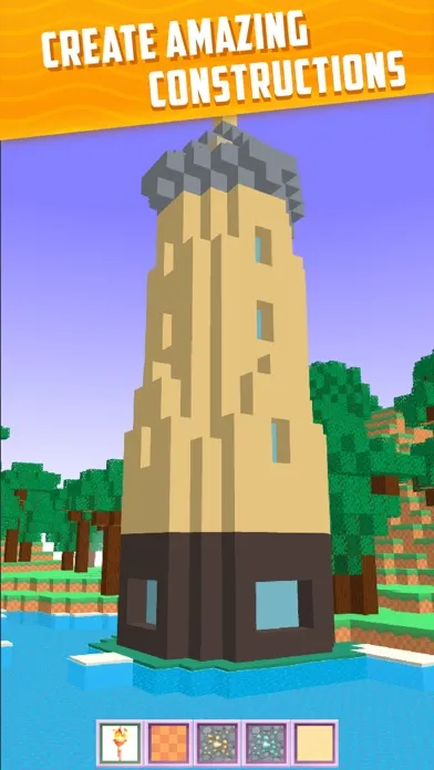 Capturas de pantalla de Build Craft - Voxel Sandbox 3D