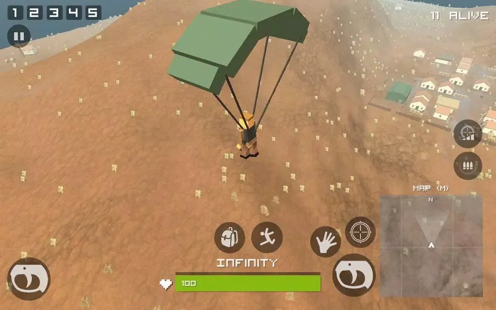Grand Pixel Royale Battle 3D Ekran Görüntüleri