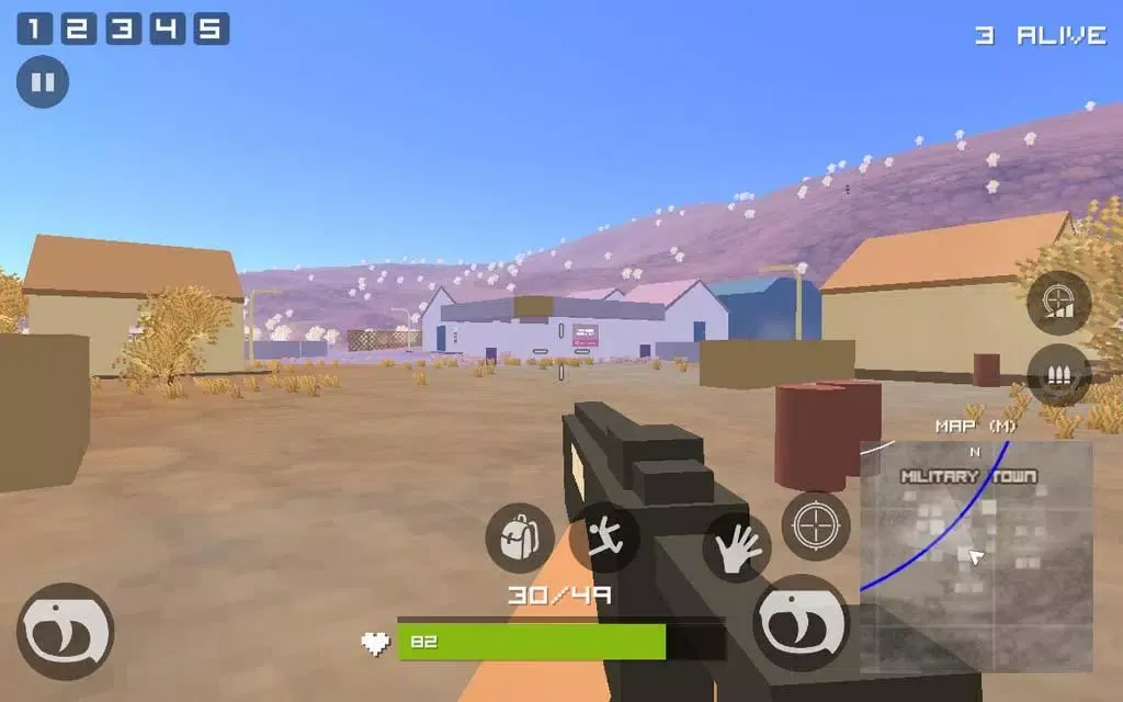 Grand Pixel Royale Battle 3D Ekran Görüntüleri