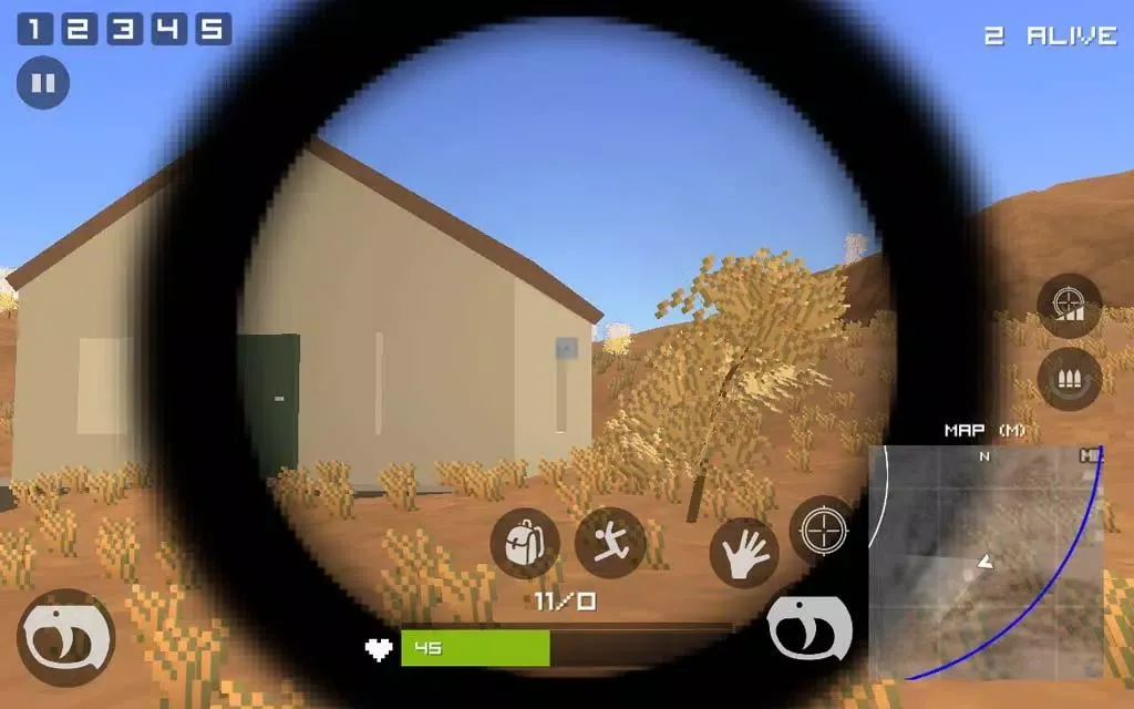 Grand Pixel Royale Battle 3D Ekran Görüntüleri