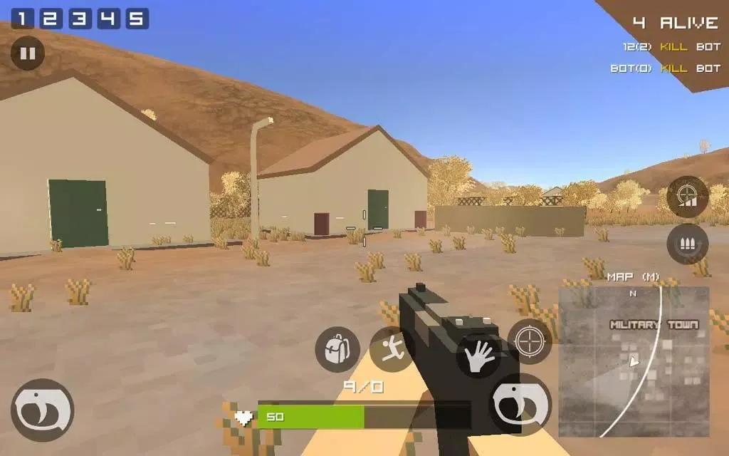 Grand Pixel Royale Battle 3D Ekran Görüntüleri