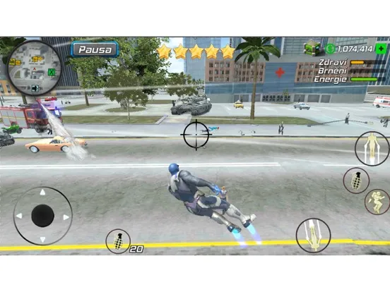 Tangkapan skrin Grand Mobile Hero iPad 