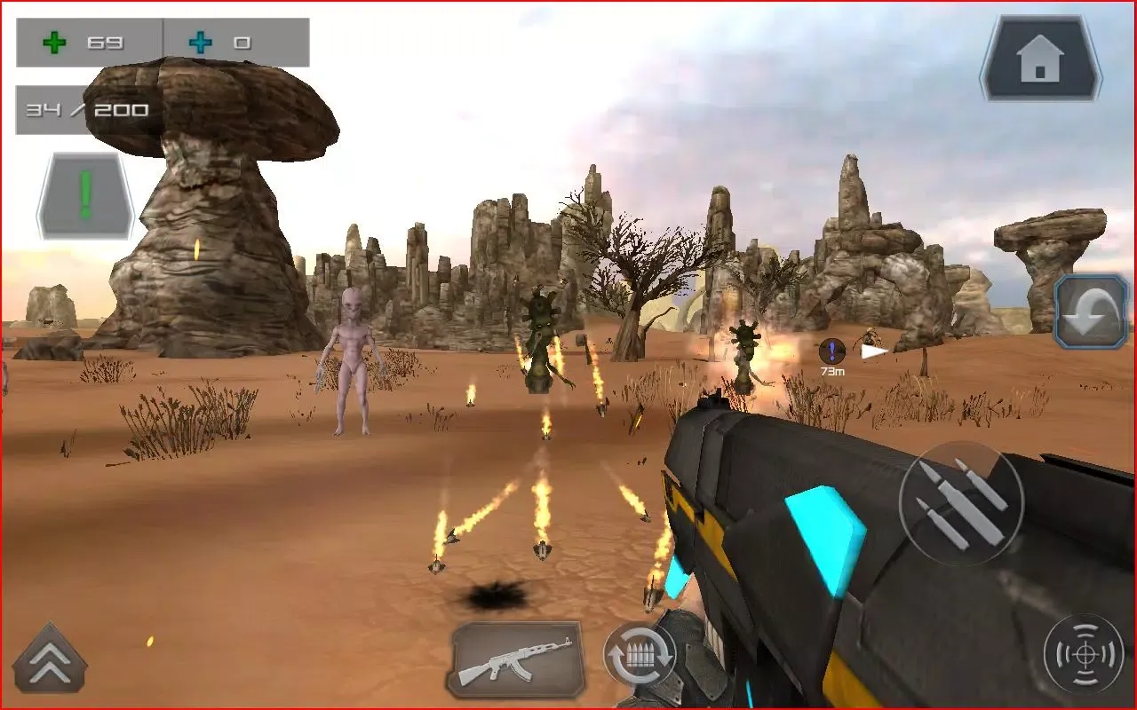 Alien Invasion Star Battle 2应用截图