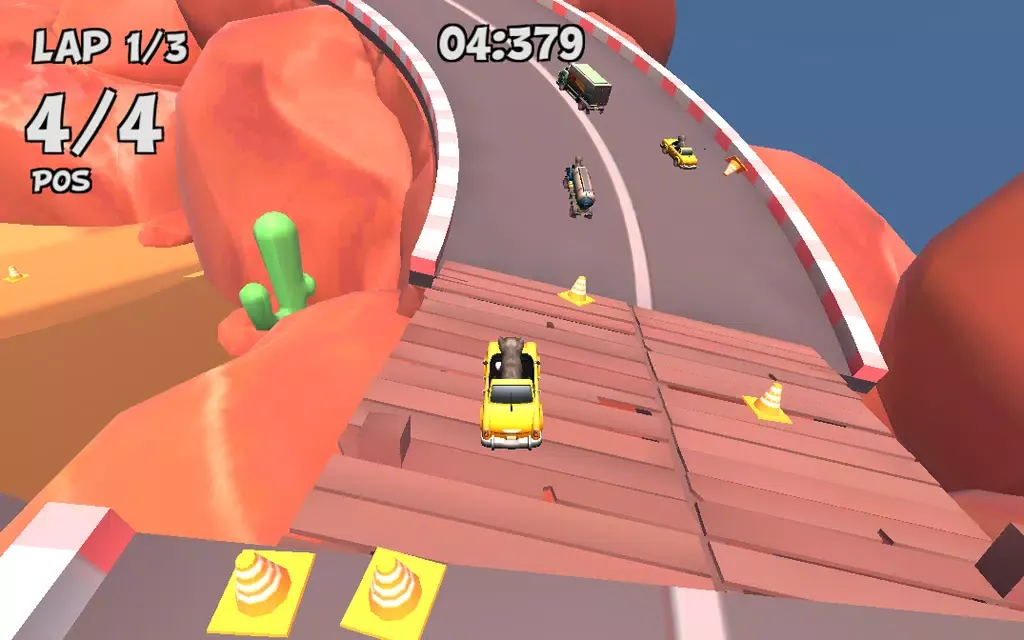 Tangkapan layar Crazy Cat Rush Racing