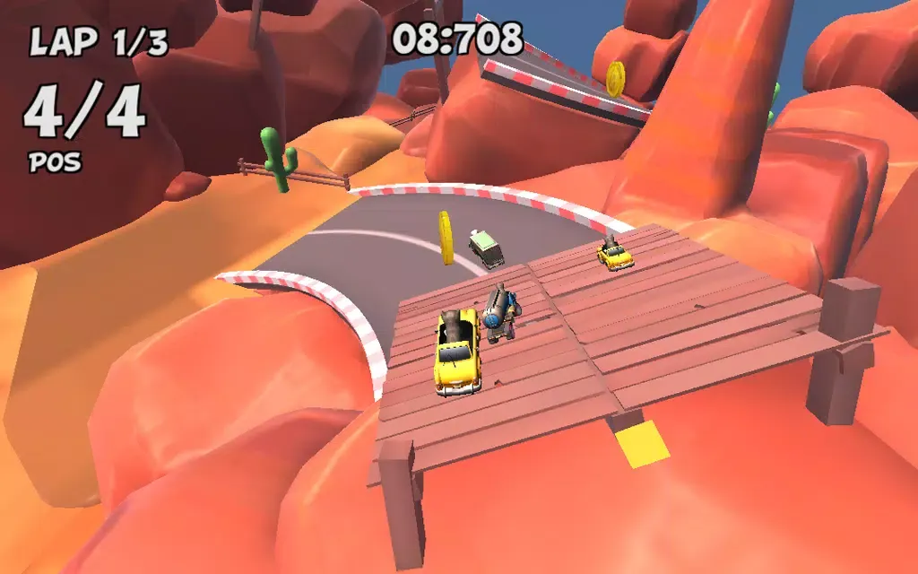 Tangkapan layar Crazy Cat Rush Racing