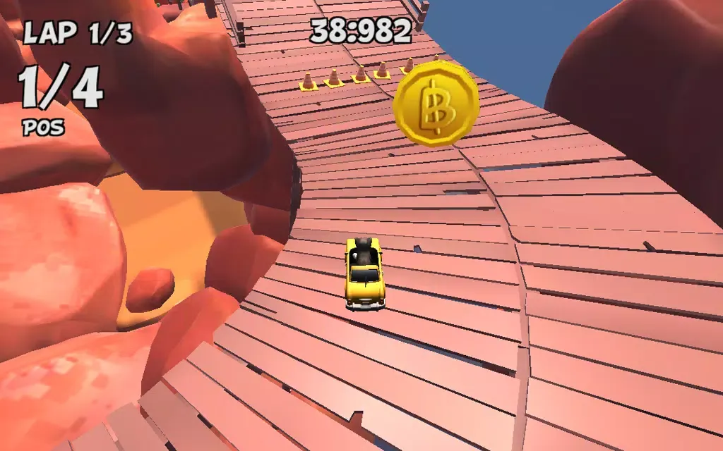 Tangkapan layar Crazy Cat Rush Racing