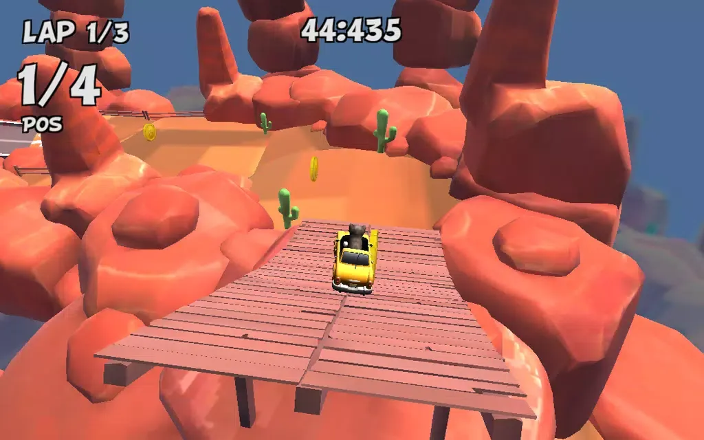 Tangkapan layar Crazy Cat Rush Racing