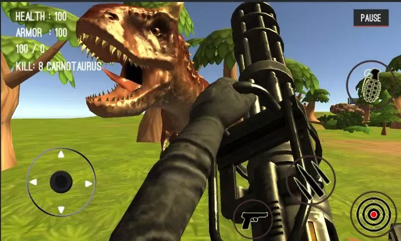 Скриншоты Dinosaur Hunter Dino City 2017