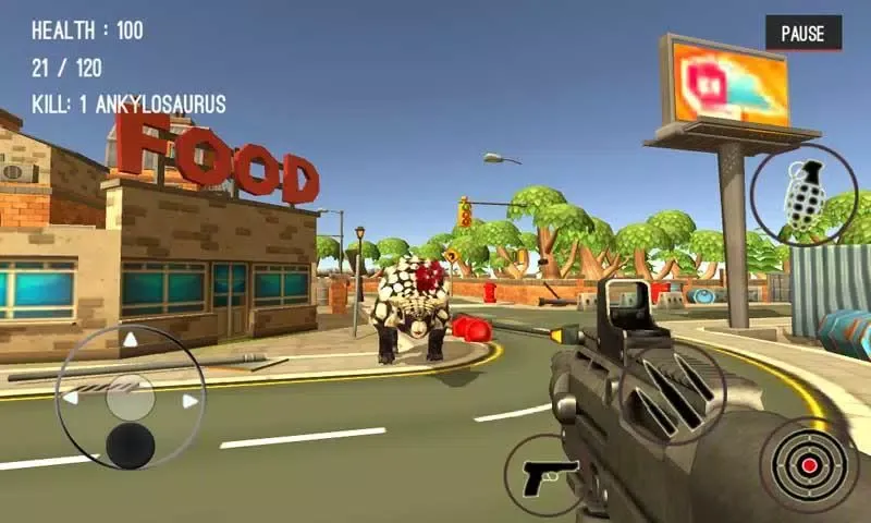 Скриншоты Dinosaur Hunter Dino City 2017