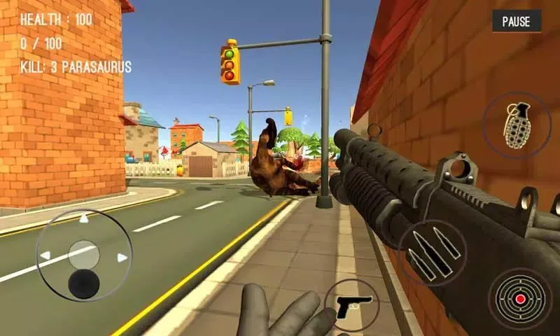 Скриншоты Dinosaur Hunter Dino City 2017