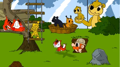 Lion Cubs Kids Zoo Games 스크린샷
