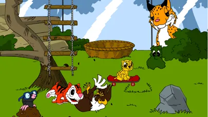 Lion Cubs Kids Zoo Games 스크린샷