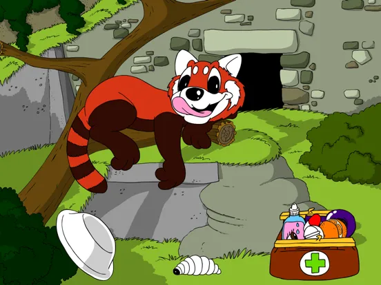 ภาพหน้าจอของ Panda Kids Zoo Games iPad 