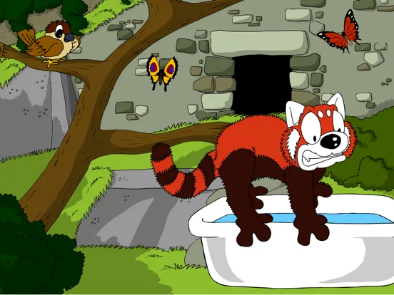 ภาพหน้าจอของ Panda Kids Zoo Games iPad 