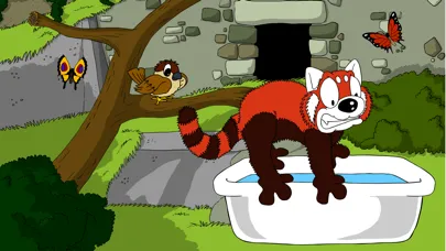 ภาพหน้าจอของ Panda Kids Zoo Games