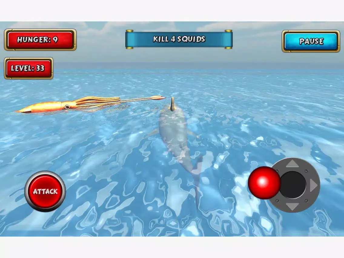 Shark Sim Beach Killer iPad  Ekran Görüntüleri