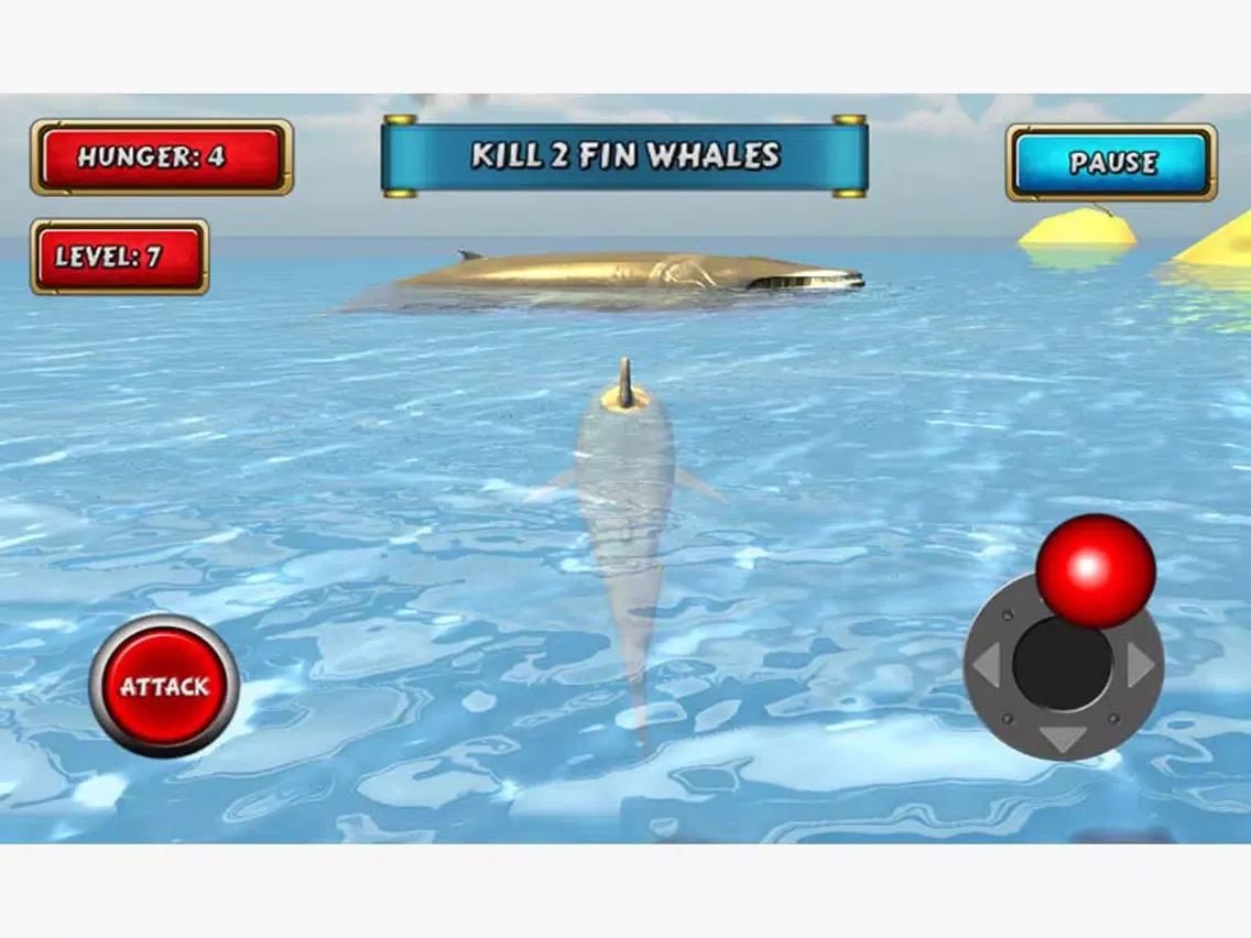 Shark Sim Beach Killer iPad  Ekran Görüntüleri