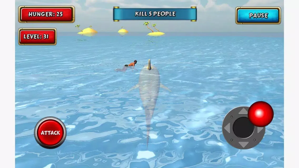 Shark Sim Beach Killer Ekran Görüntüleri