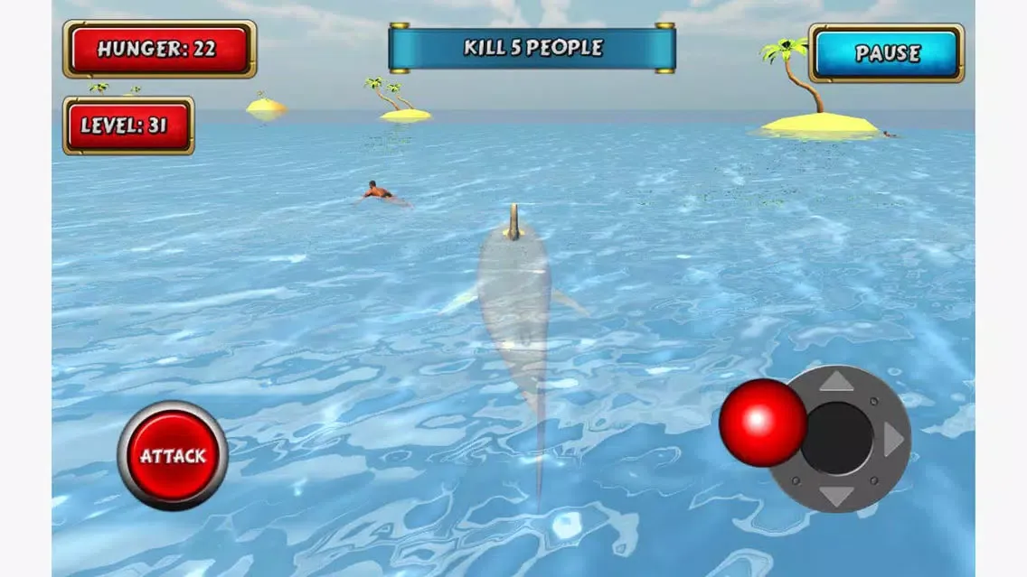 Shark Sim Beach Killer Ekran Görüntüleri