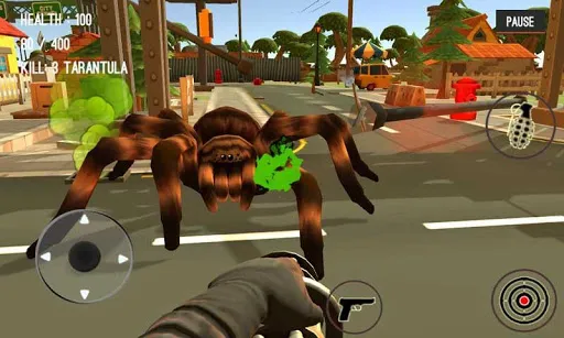 Tangkapan skrin Spider Hunter Amazing City 3D