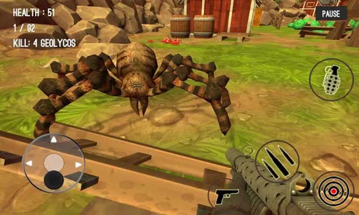 Tangkapan skrin Spider Hunter Amazing City 3D