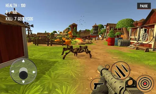 Tangkapan skrin Spider Hunter Amazing City 3D