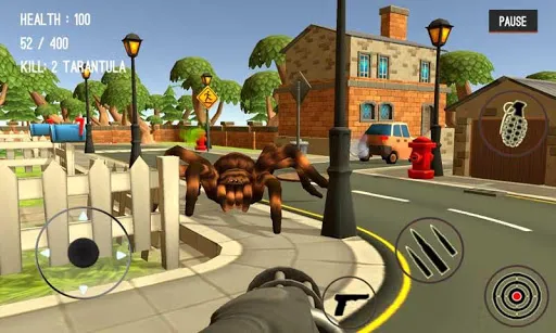 Tangkapan skrin Spider Hunter Amazing City 3D