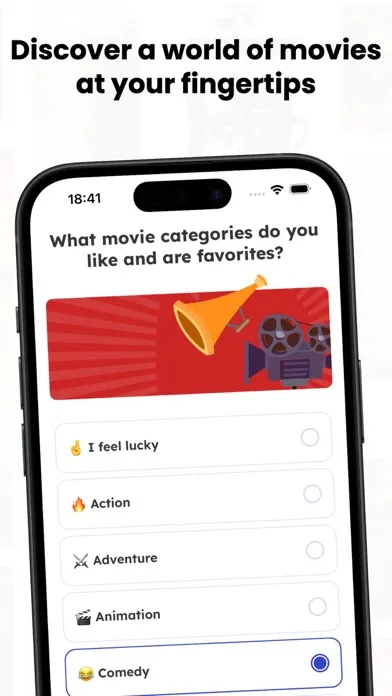 Movie Spin & Watchlist سکرین شاٹس