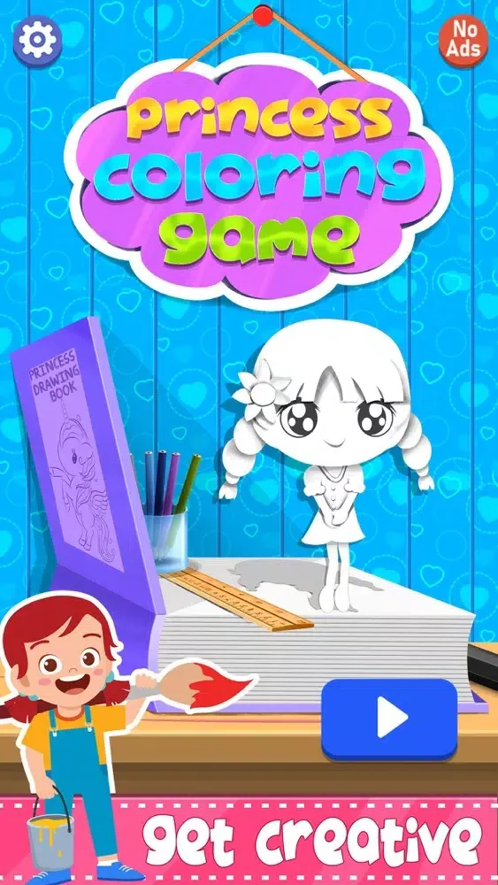 Princess Coloring And Drawing Screenshots