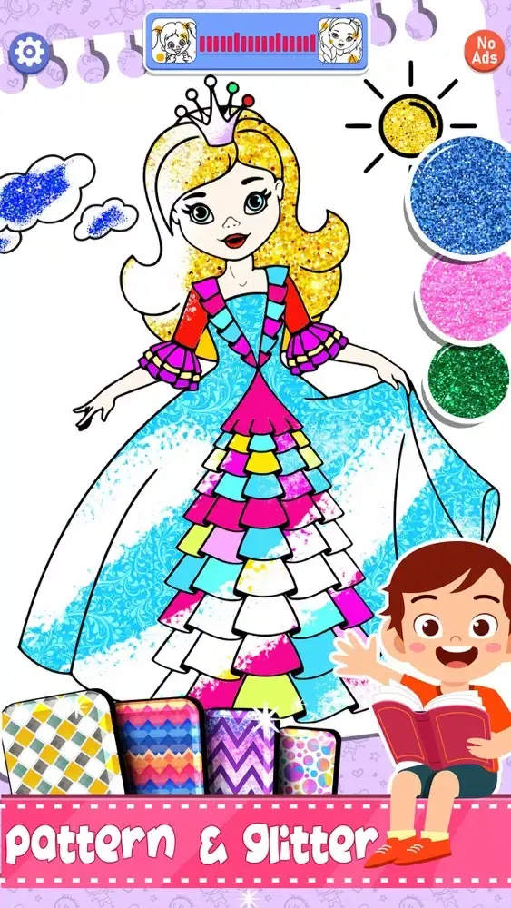 Princess Coloring And Drawing Screenshots