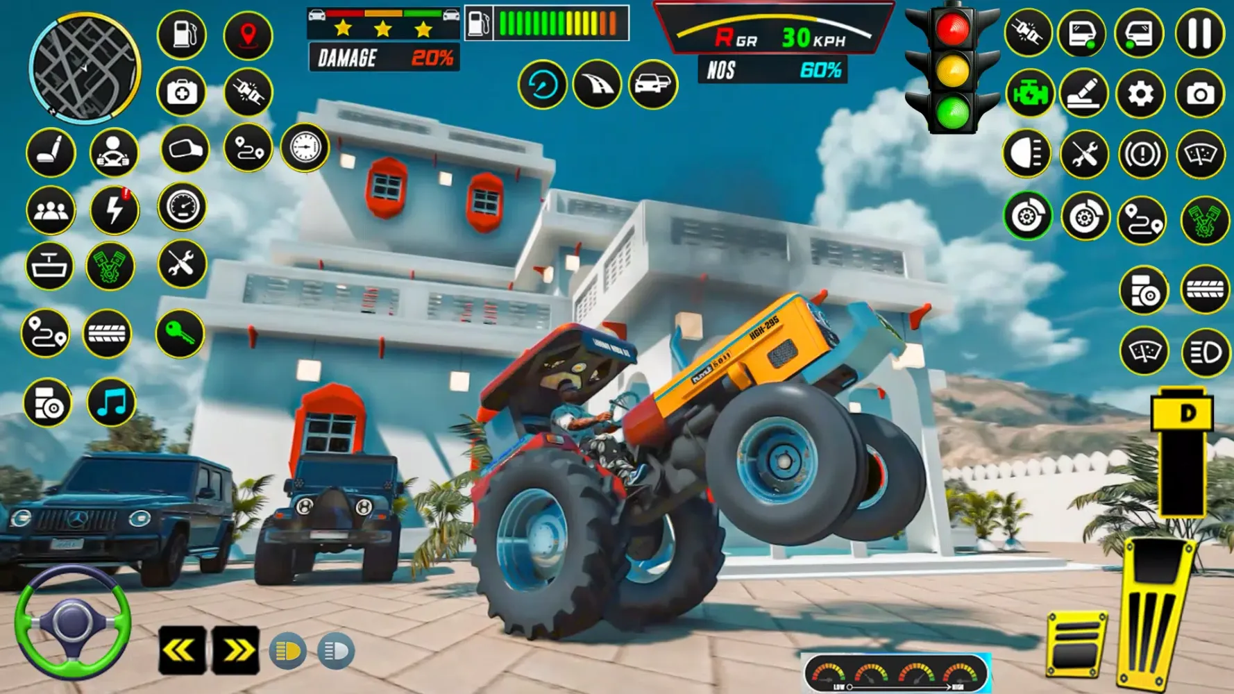 US Tractor Farming Tochan Game 스크린샷