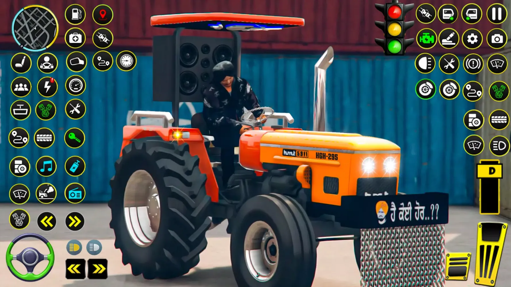 US Tractor Farming Tochan Game 스크린샷