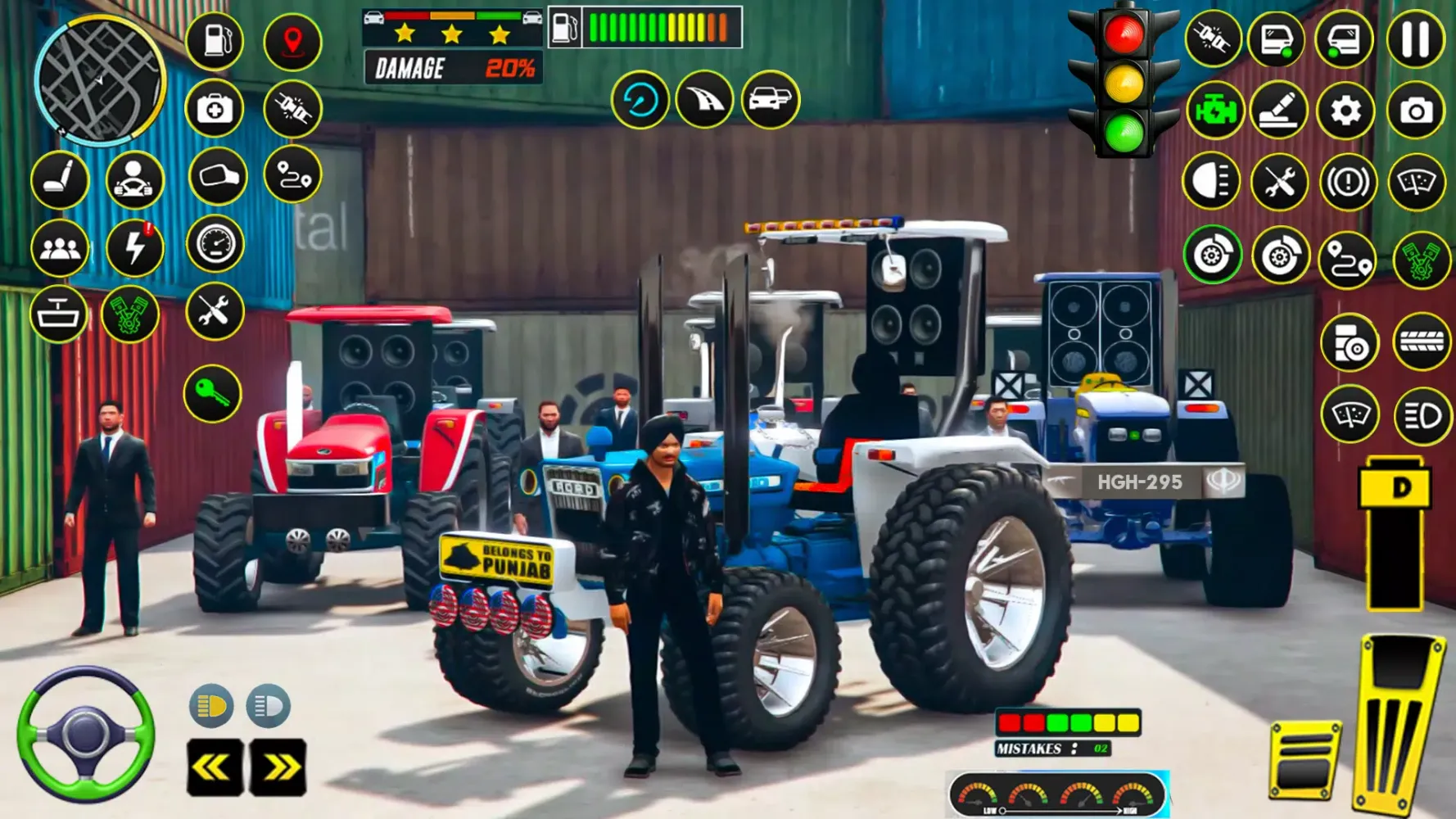 US Tractor Farming Tochan Game 스크린샷
