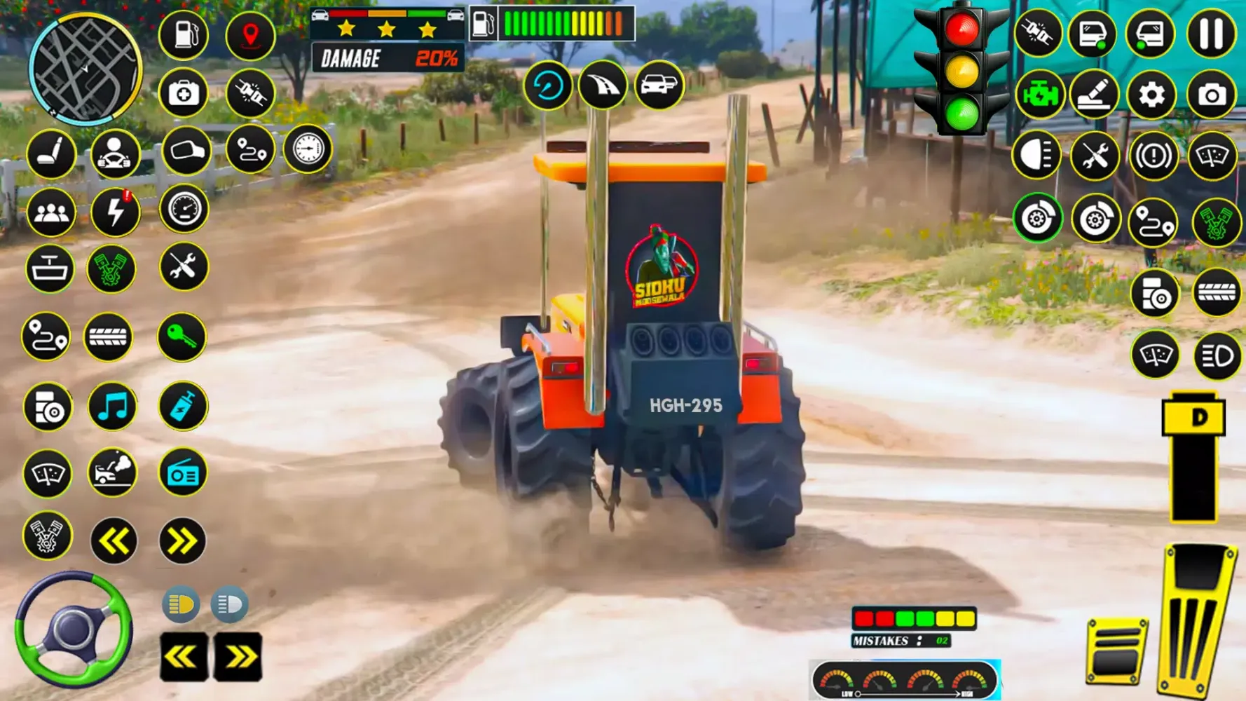 US Tractor Farming Tochan Game 스크린샷