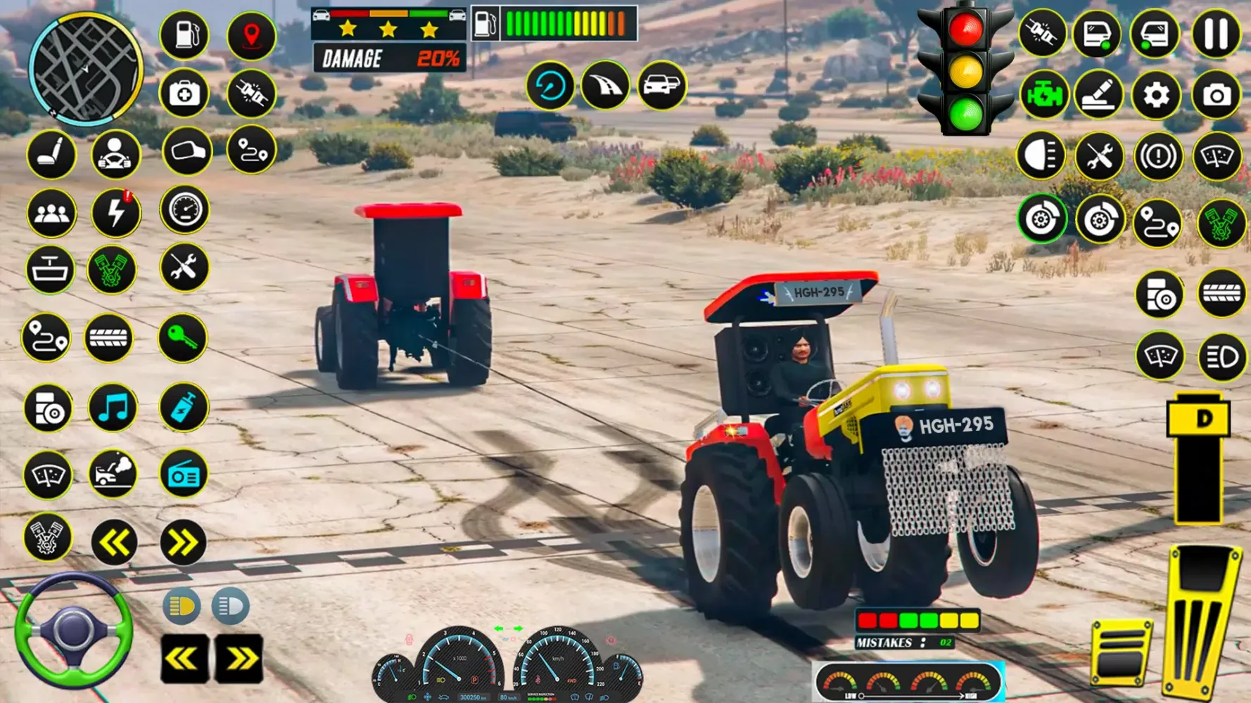 US Tractor Farming Tochan Game 스크린샷