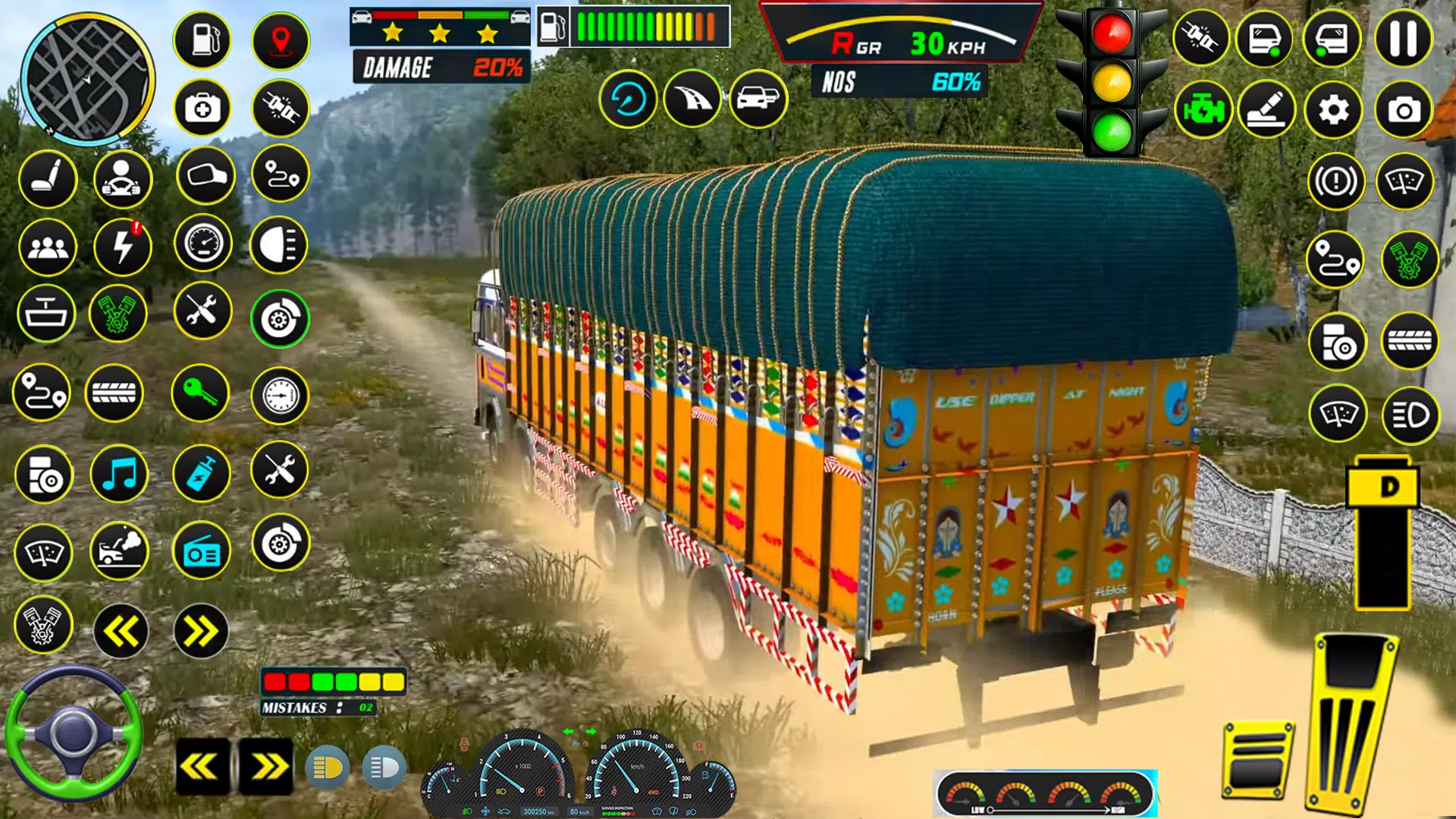 Indian Larry Truck Driving 3D Screenshots