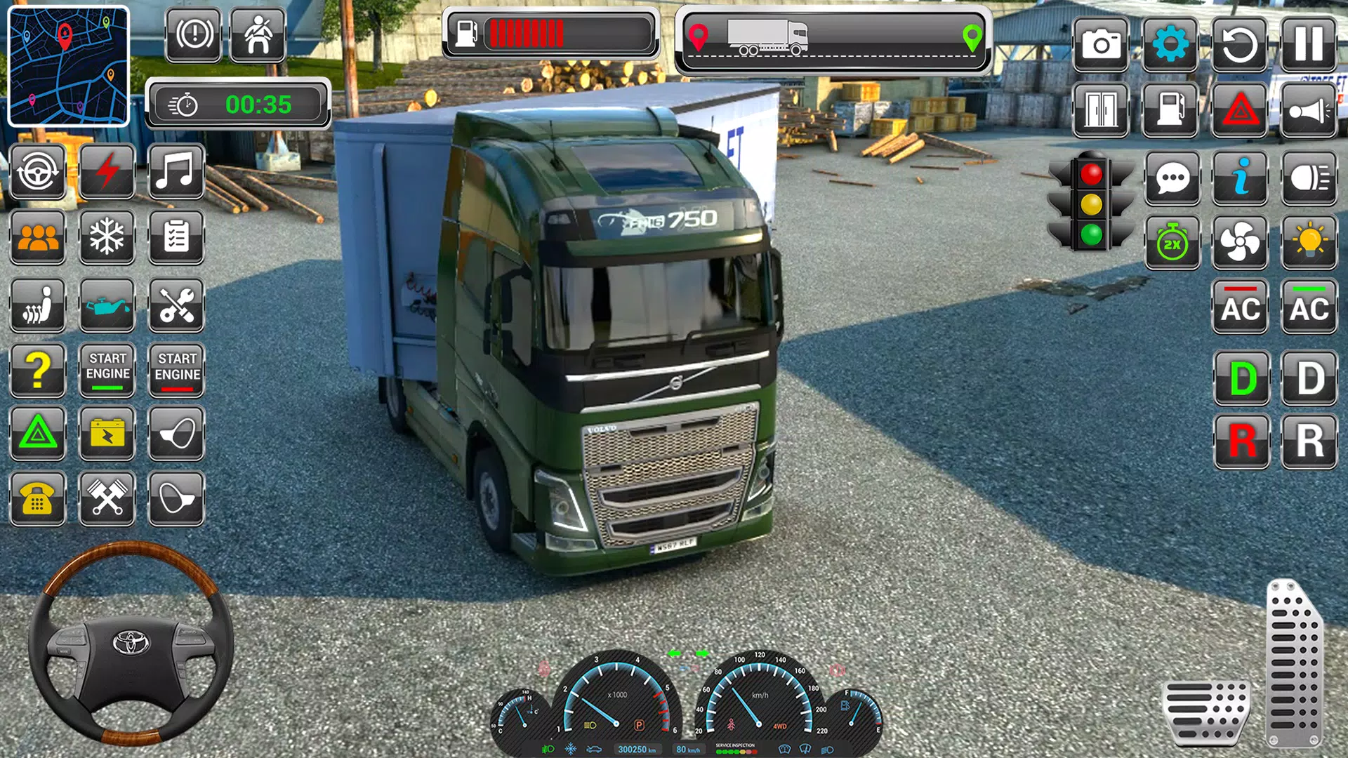 Multi Vehicle-Car Driving Game Screenshots