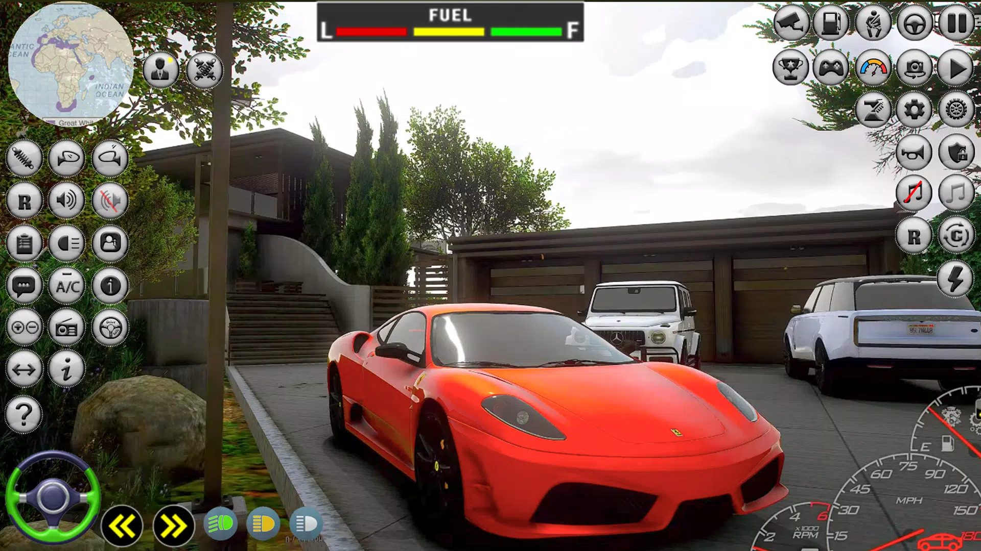 Multi Vehicle-Car Driving Game Screenshots