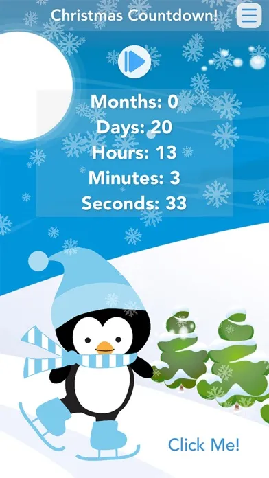 ภาพหน้าจอของ Christmas Countdown! + Music