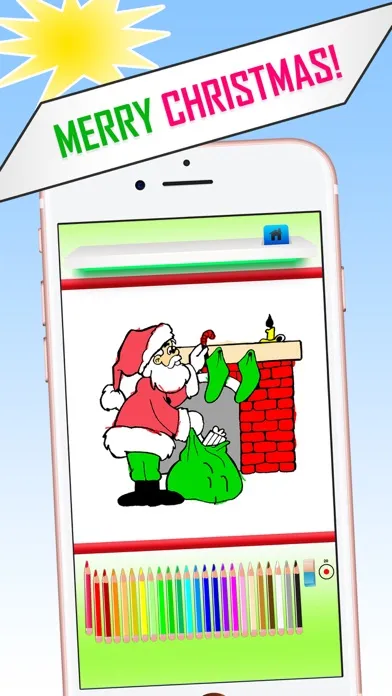 Christmas Coloring Book 4 Kids スクリーンショット