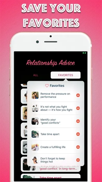 Capturas de pantalla de Relationship Advice & Tips