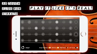 Capturas de pantalla de Pocket Violin - Play for real!