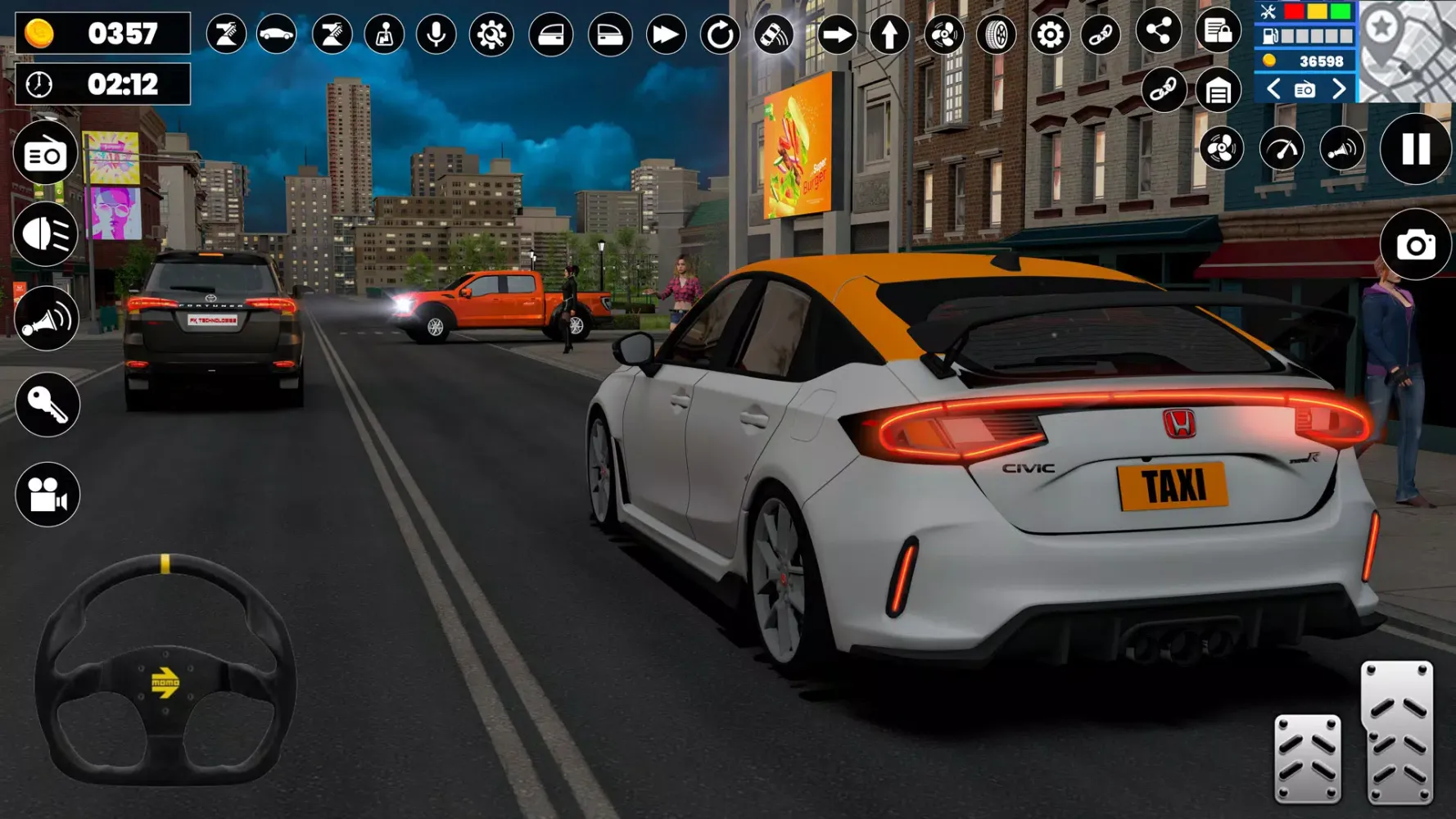 Dubai Taxi Games 2023-Car Game Screenshots