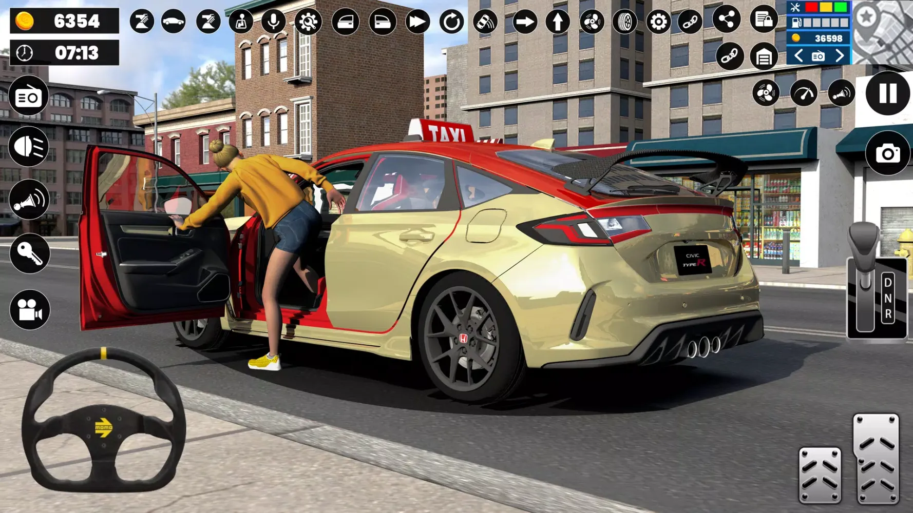 Dubai Taxi Games 2023-Car Game Screenshots