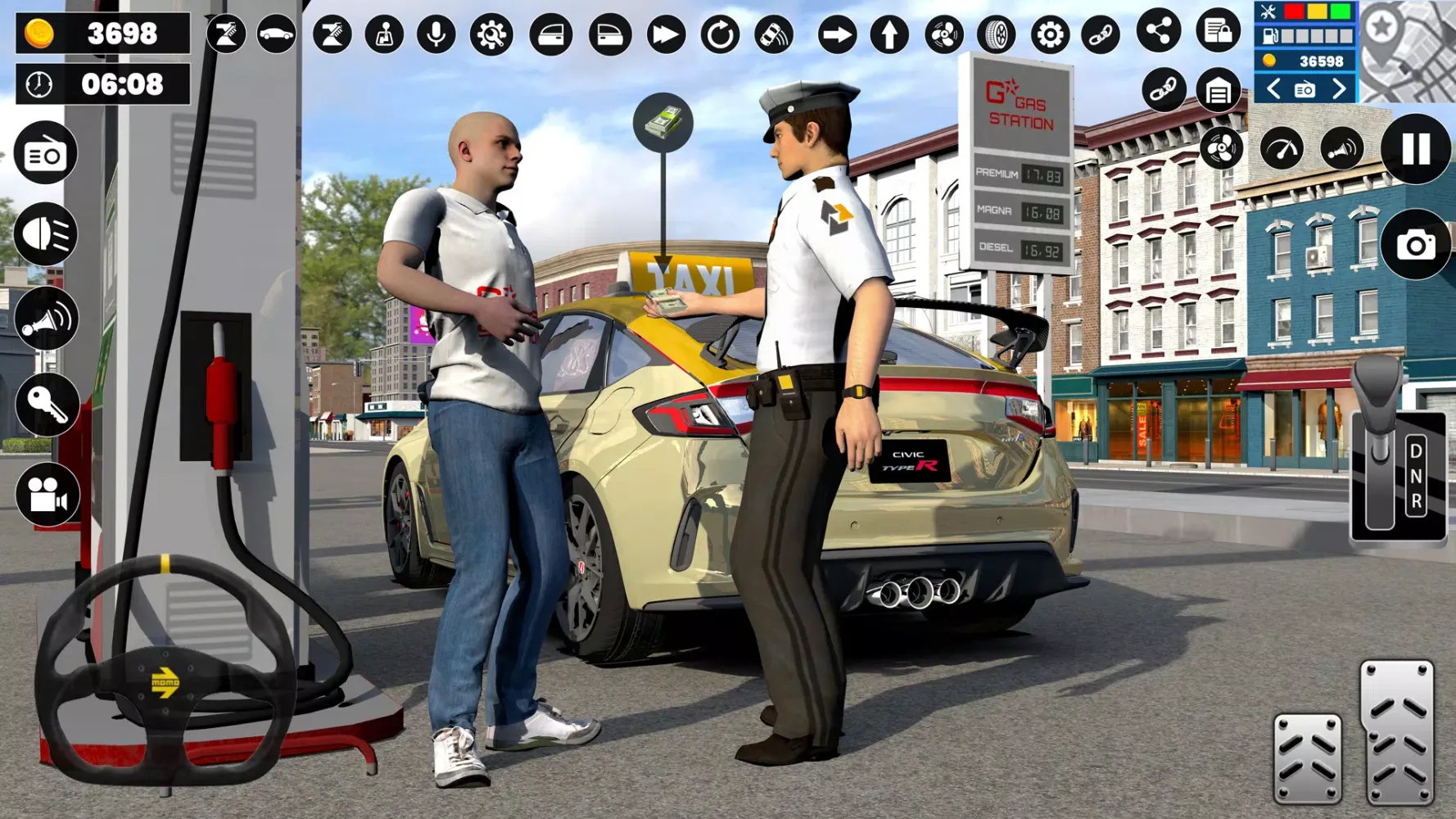 Dubai Taxi Games 2023-Car Game Screenshots