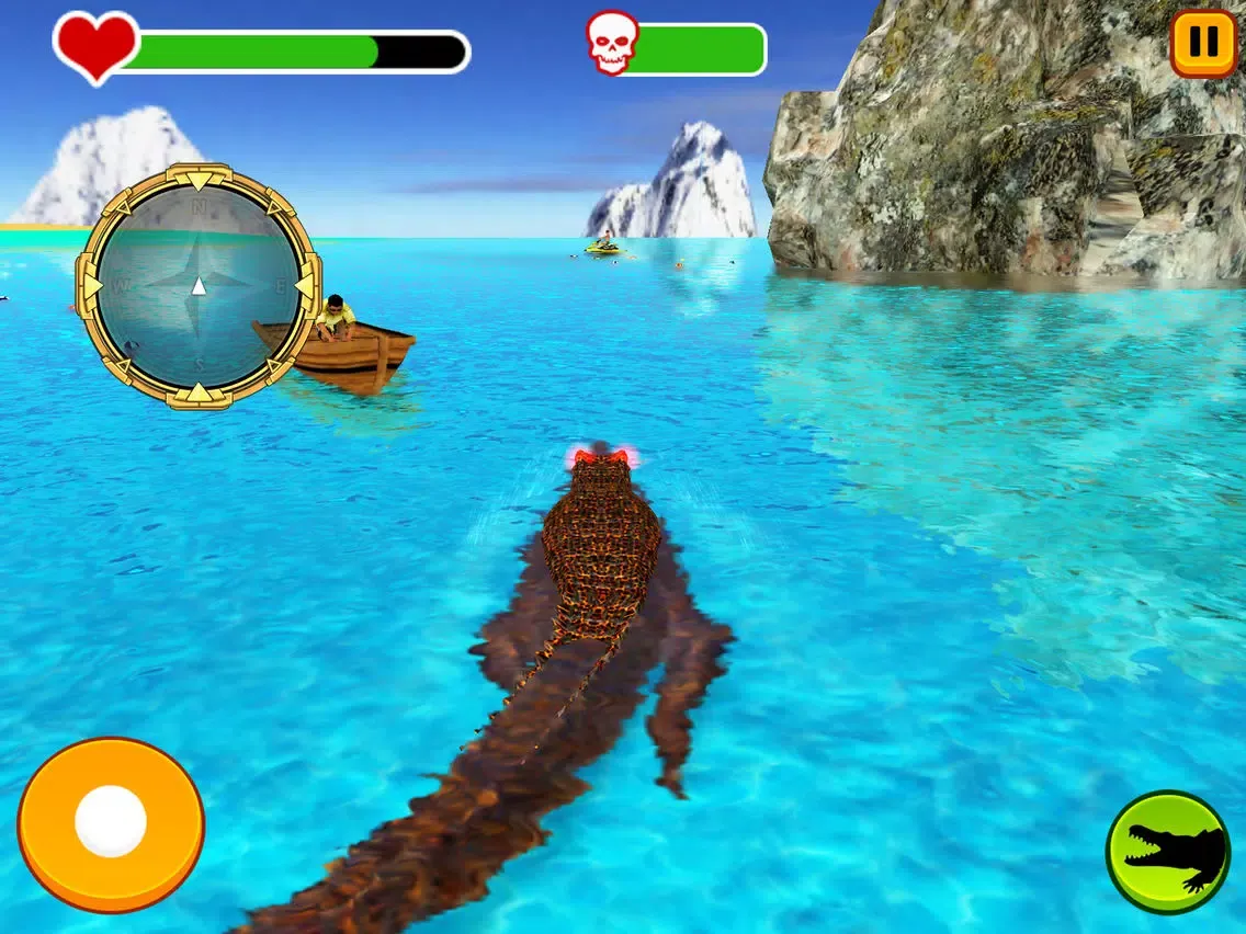 Deadly Crocodile Simulator iPad  스크린샷