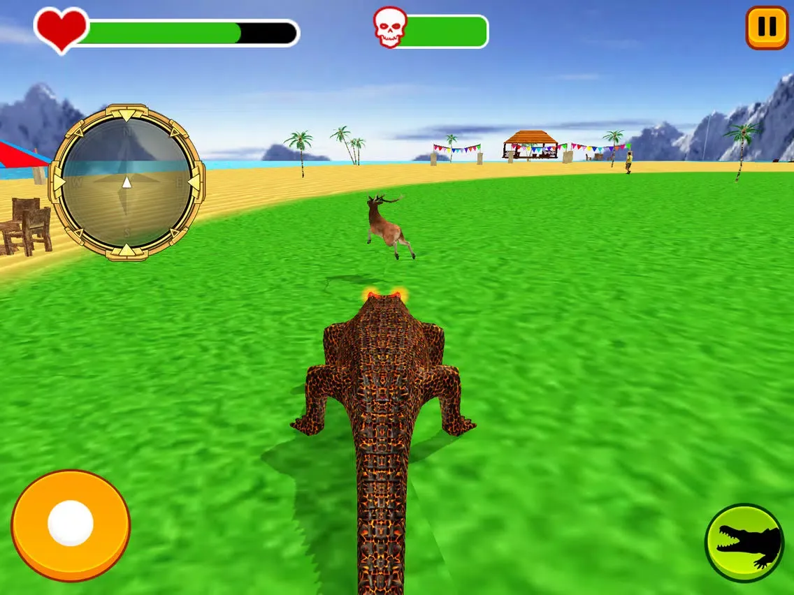 Deadly Crocodile Simulator iPad  스크린샷