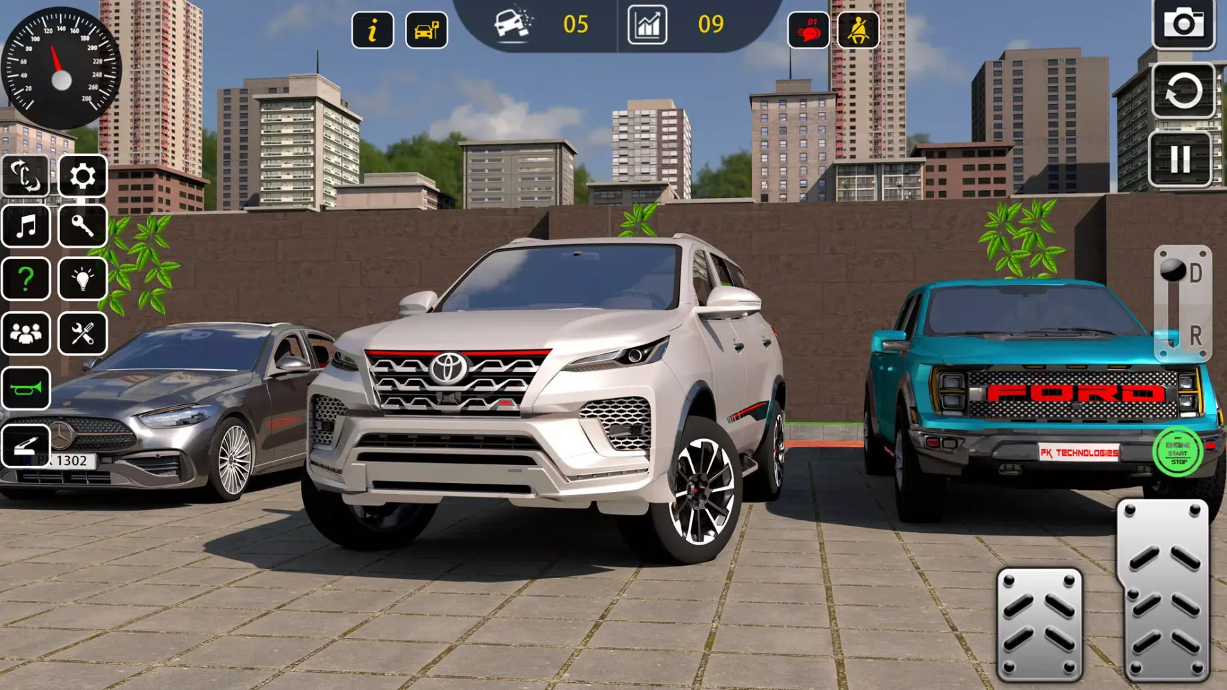 Modern Car Parking Sim 3D Game স্ক্রিনশট