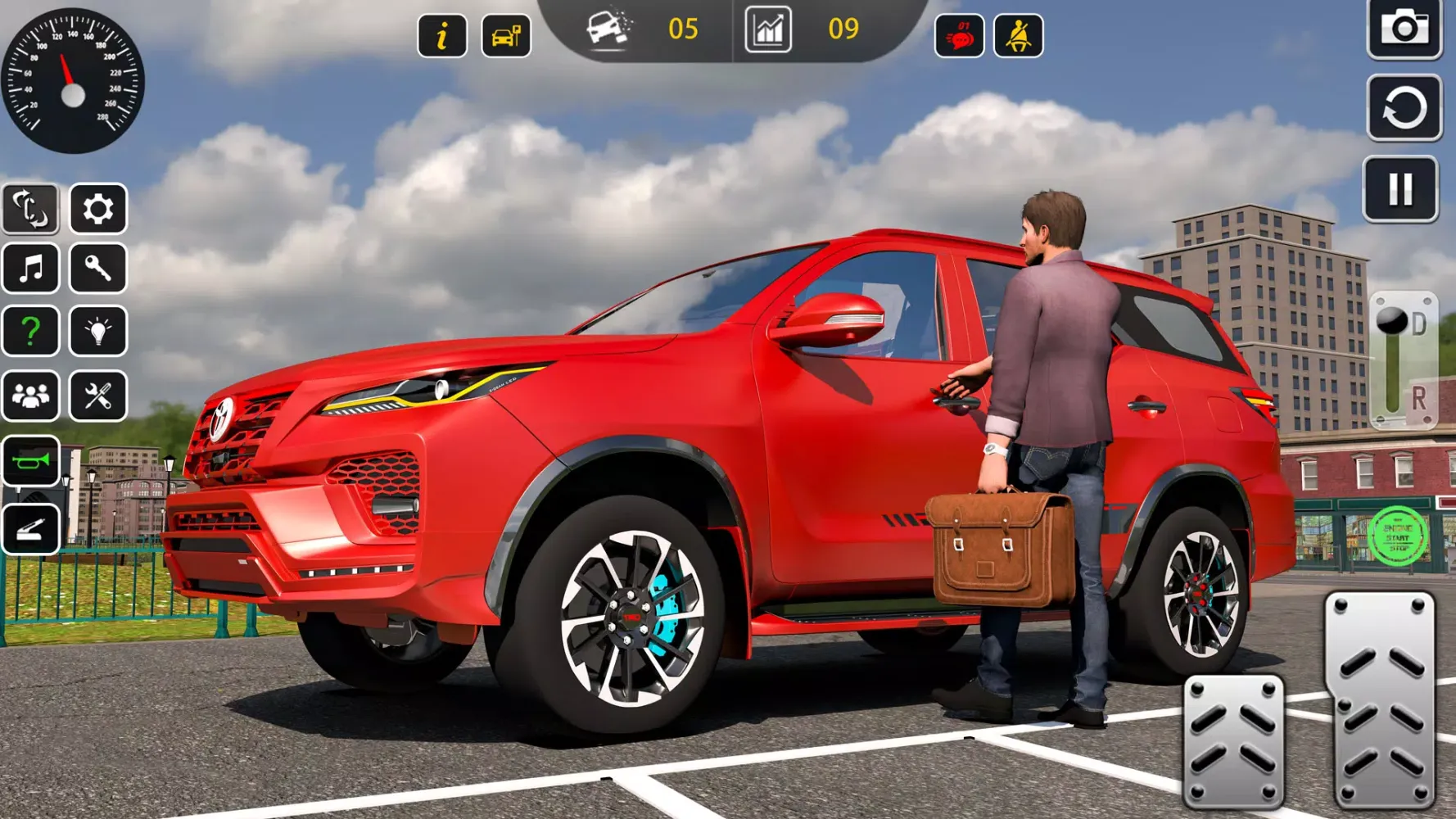 Modern Car Parking Sim 3D Game স্ক্রিনশট