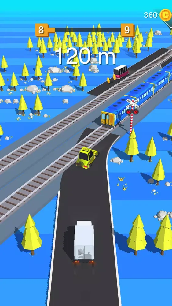 Traffic Car Run 2D : Car games स्क्रीनशॉट